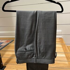 Spier & Mackay Gray Sharkskin Trousers